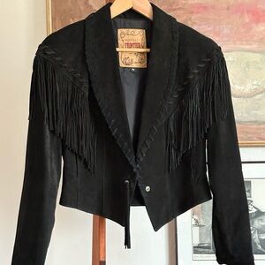 Made in USA FRONTIER Collection Leather Jacket Size M